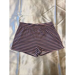 Kids Justice Pink and Blue Striped pajama lounge shorts